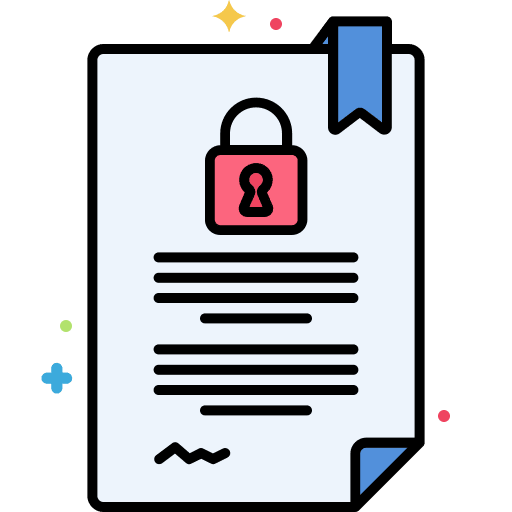 Personal information text personal information edit icon