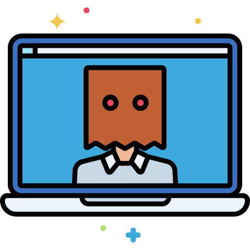 Anonymous crime mask anonymous icon