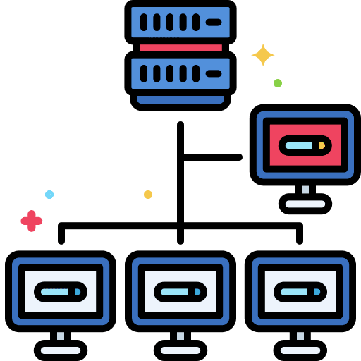 Spoofing screen monitor cloud icon
