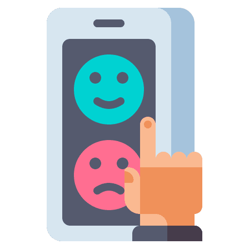 Customer review customer review customer feedback voting icon