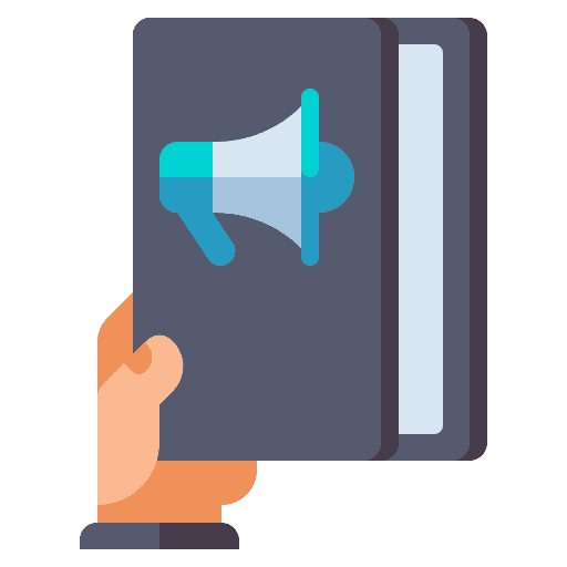 Brand identity business book books icon