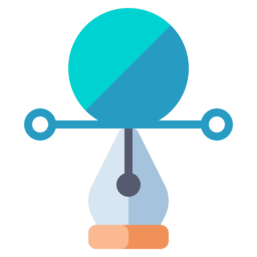 Design pen graphic tool design icon