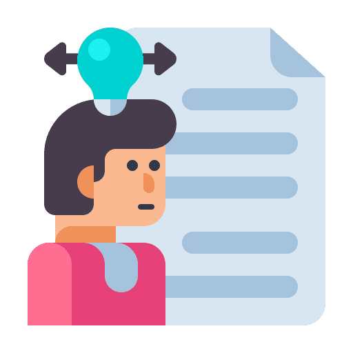 Customer behavior marketing reaction customer icon