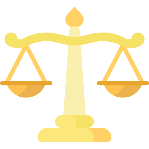Justice scale justice equality equal icon