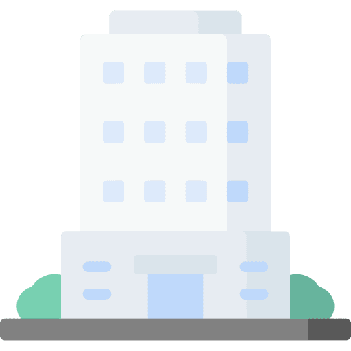 Office architecture and city office building buildings icon
