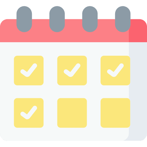 Schedule time date time and date icon