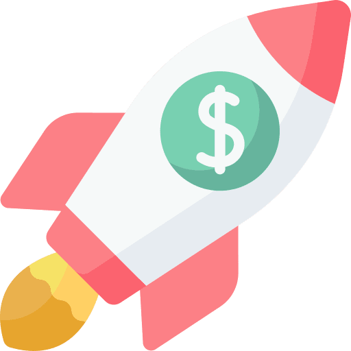 Startup startup transport investment icon