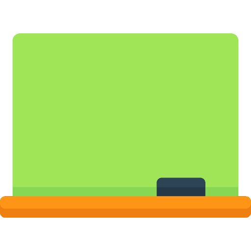 Blackboard blackboard stationery high school icon