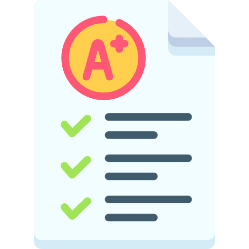 Exam tablet exam elearning icon