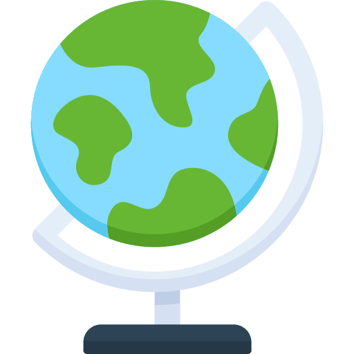 Geography geography earth grid planet earth icon