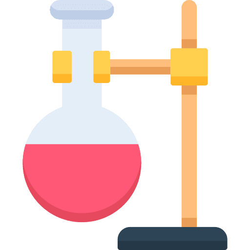 Chemistry chemistry test tubes flask icon