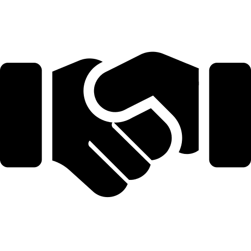 Deal agreement gestures hand icon