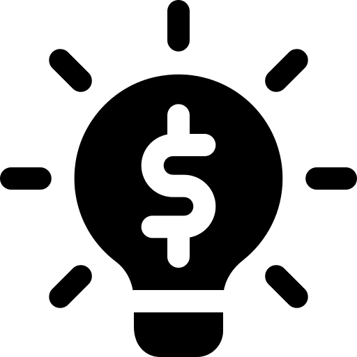 Success light bulb bulb success icon