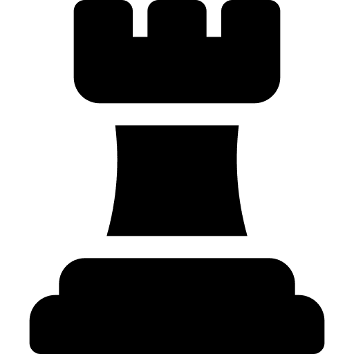 Rook marketing rook chesspiece icon