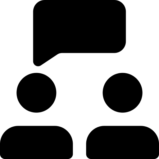 Chatting chat seo and web technology icon