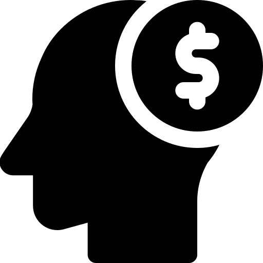 Thinking return on investment save money dollar icon