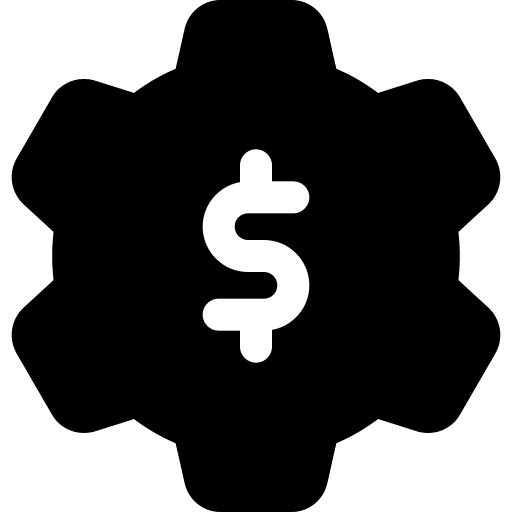 Application settings bank setup application settings icon