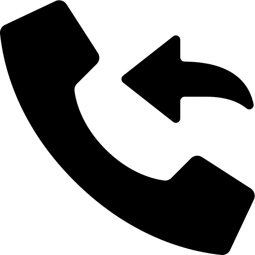 Incoming call incoming call telephone communications icon