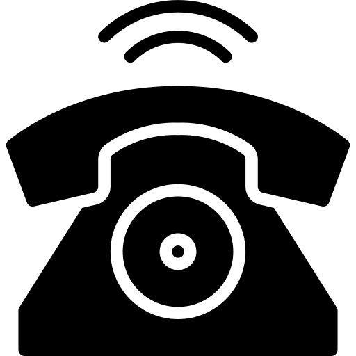 Landline phone phone set phone call icon