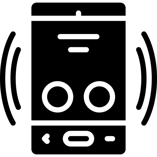 Incoming call telephone call phone set telephone icon