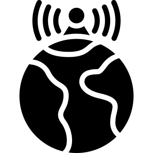 Internet connection phone set communications phone icon