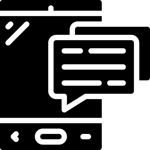 Mobile message tools and utensils communications mobile message icon