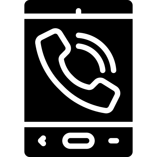 Mobile phone phone telephone call communications icon