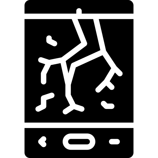 Broken telephone call phone call communications icon