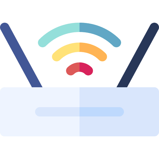Modem technology modem wireless router icon