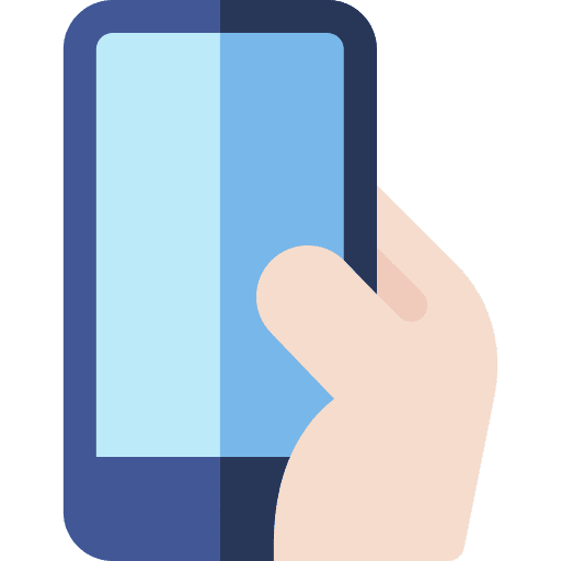 Smartphone communications phone call phone icon