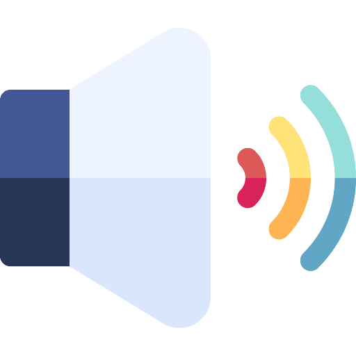 Speaker multimedia volume sound icon