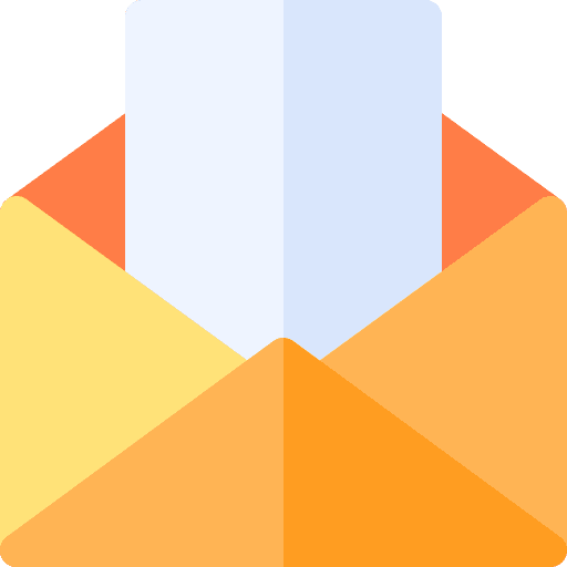 Letter message communications mail icon