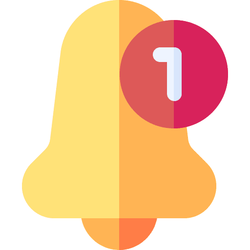 Notification social media alarm interface icon