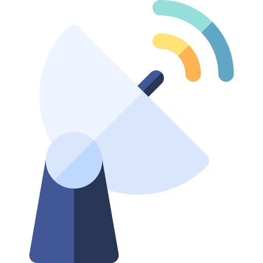 Satellite dish signal dish satellite dish technology icon