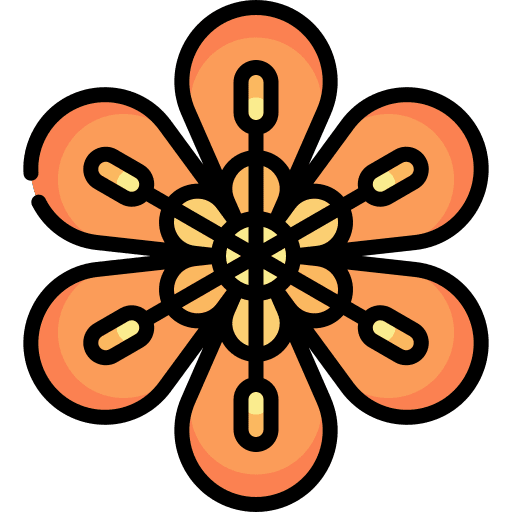 Clivia petals nature blossom icon