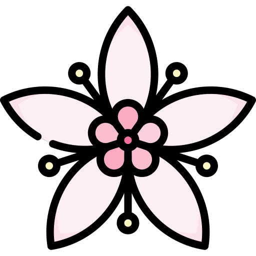 Jade jade blossom flower icon