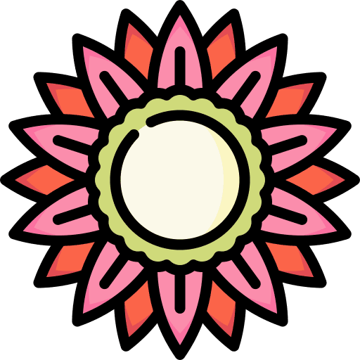 Protea protea jungle botanical icon