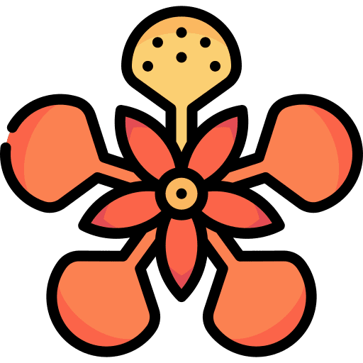 Royal jungle royal botanical icon