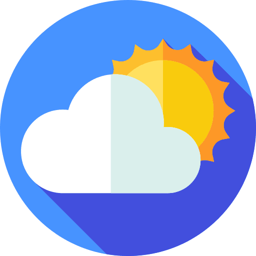 Cloudy cloudy nature haw weather icon