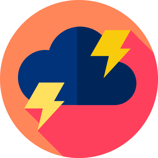 Storm weather ecology and environment storm icon