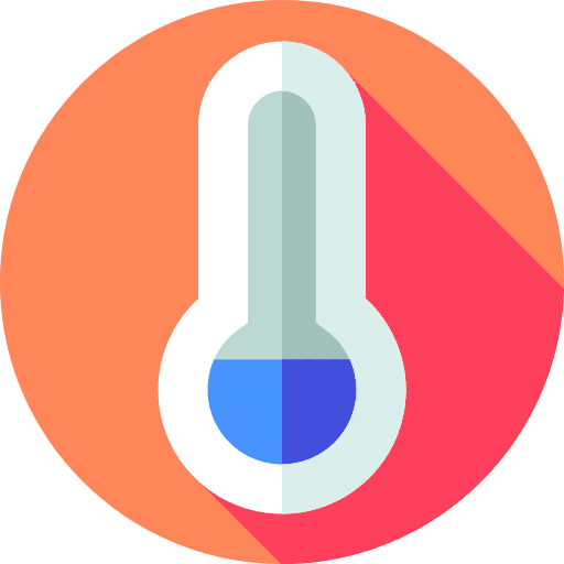Thermometer cold fahrenheit celsius icon