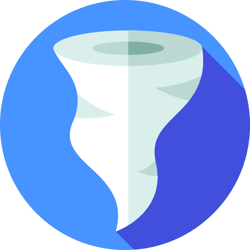 Hurricane ecology and environment weather meteorology icon