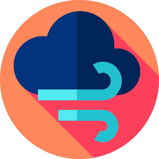 Wind winds winter wind icon