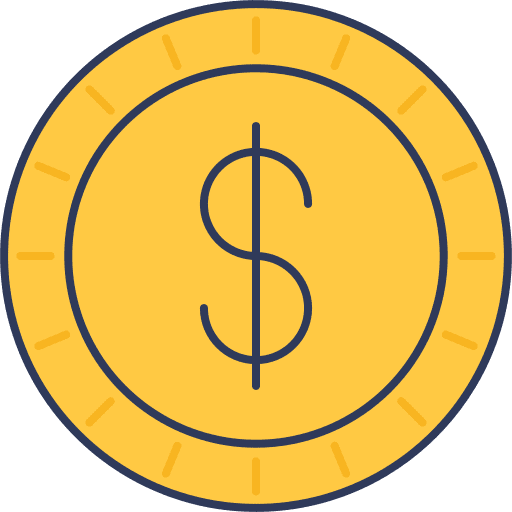 Coin coin currency dollar icon Coin coin currency dollar icon
