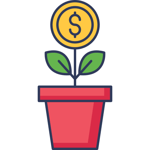 Money tree investment coin money tree icon Money tree investment coin money tree icon