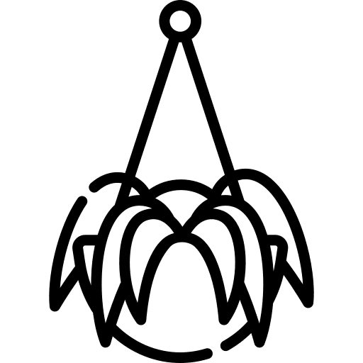 Hanging pot plant pot farming and gardening hanging pot icon