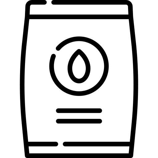 Seed bag seed bag farming and gardening package icon