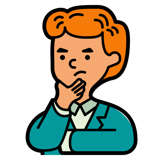 Businessman male redhead avatar icon