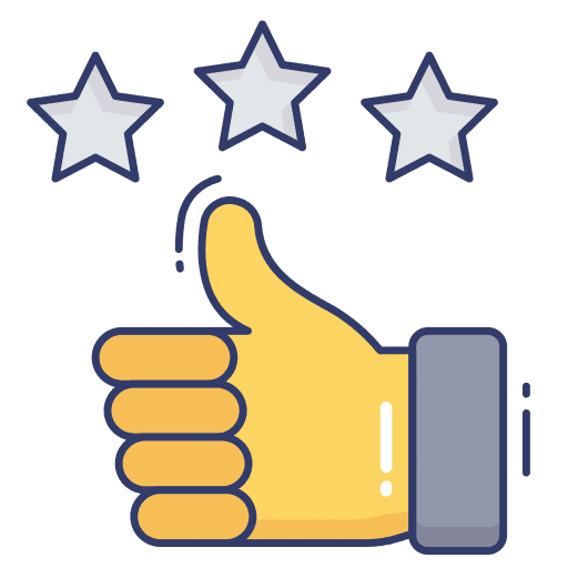 Rank like rating marketing icon
