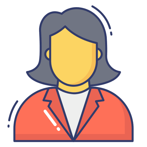 Employee woman employee user icon